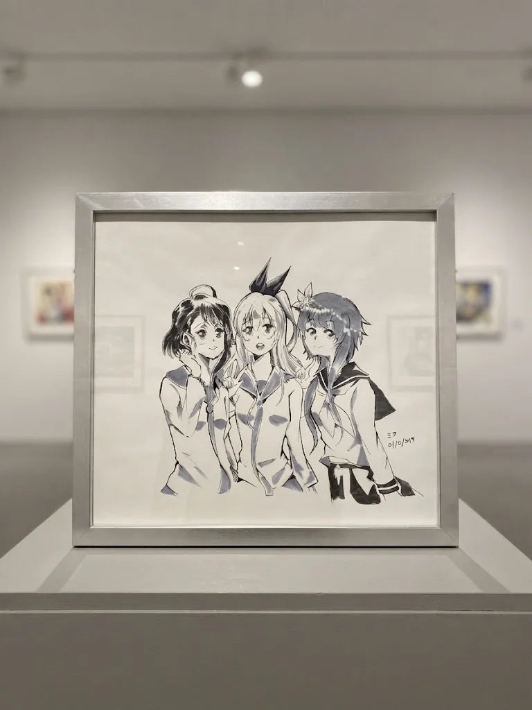 Nisekoi Hand Drawn Art ( S\N 025 )