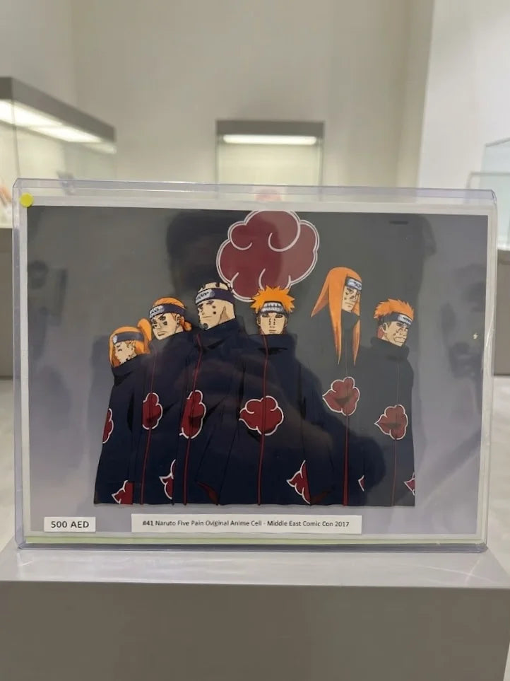 Naruto Five Pain Original Anime Cell - Middle East Comic Con 2017 ( S\N 026 )