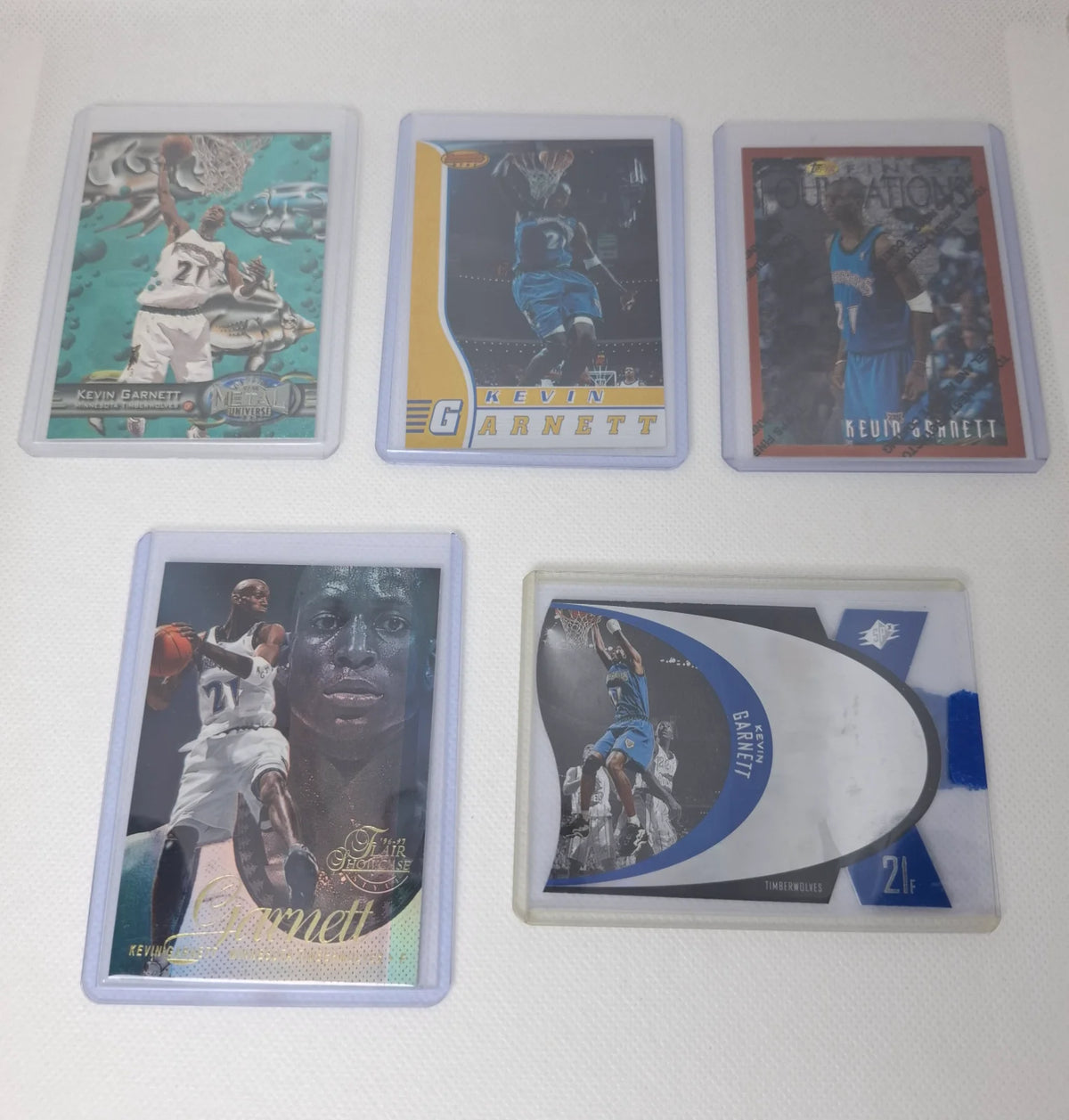 Kevin Garnett "The Big Ticket"Lot (10 cards)