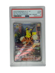 Detective Pikachu (JP) 098/SV-P (Scarlet & Violet Promo JP) — PSA 9