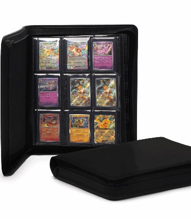 Card Collection Binder, 360 Toploader Capacity, 9 Pocket Pages,