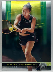Leylah Fernandez 2024 Topps Chrome Tennis