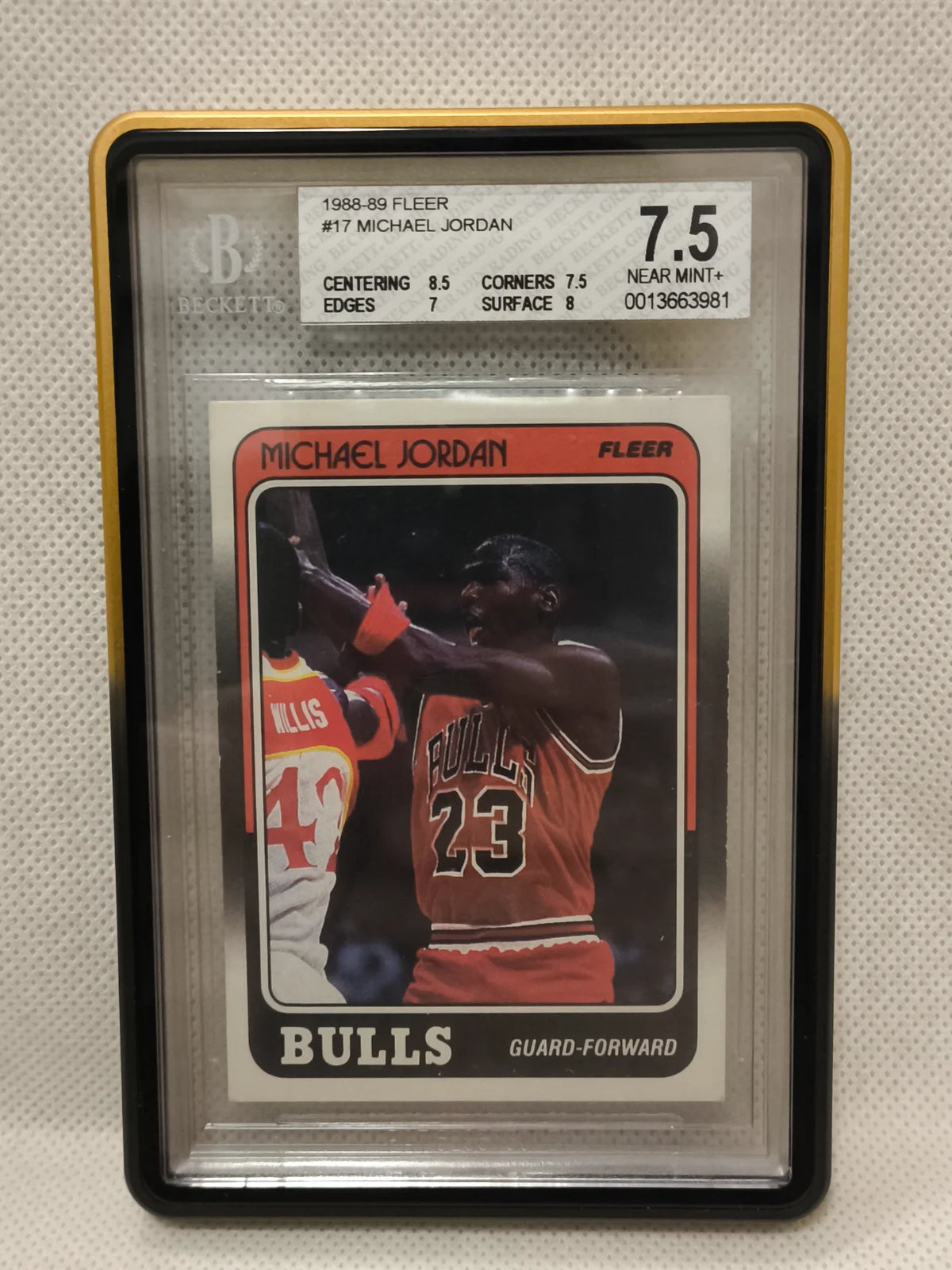 1988 Fleer Michael Jordan #17