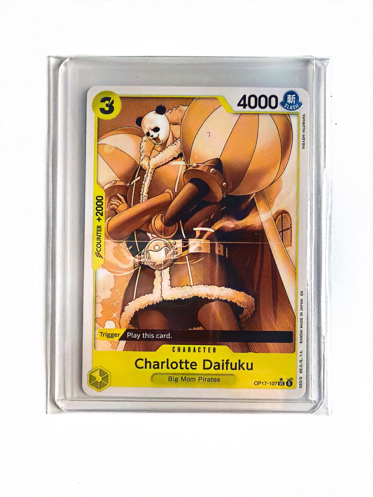 Charlotte Daifuku (Pandaman Art) OP17-107 (The World's Strongest Warriors)
