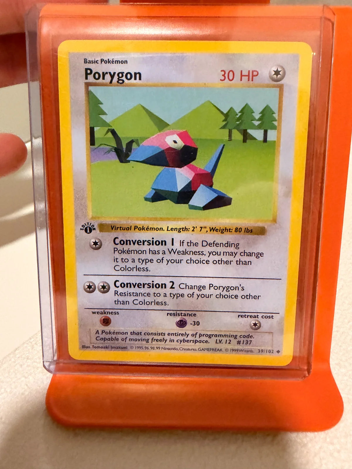 Porygon 39 · 1st Edition (Base Set (1st Edition & Shadowless))