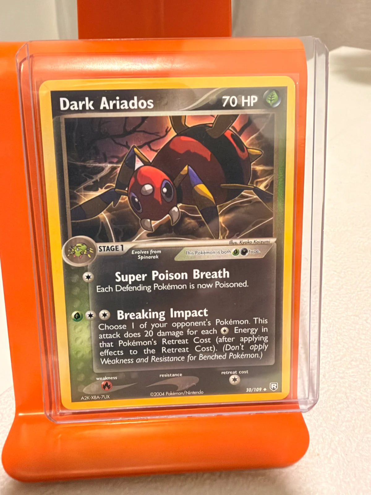 Dark Ariados 30 · Normal (EX Team Rocket Returns)