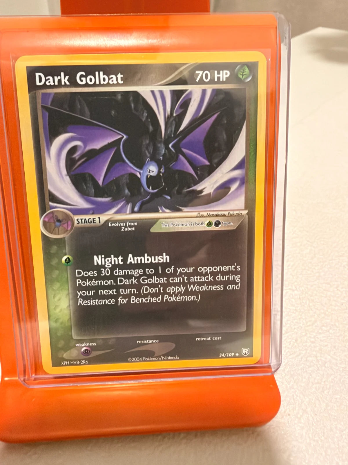 Dark Golbat 34 · Normal (EX Team Rocket Returns)