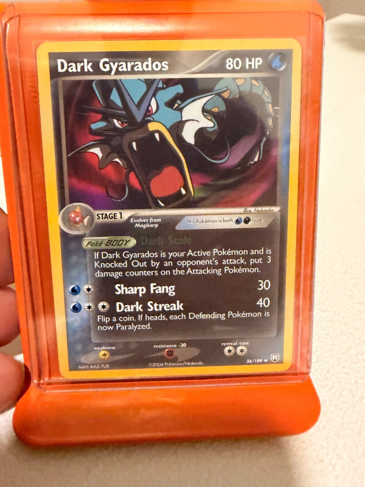 Dark Gyarados 36 · Normal (EX Team Rocket Returns)
