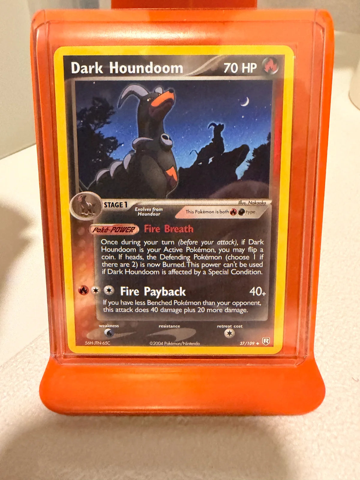 Dark Houndoom (37) · Normal (EX Team Rocket Returns)