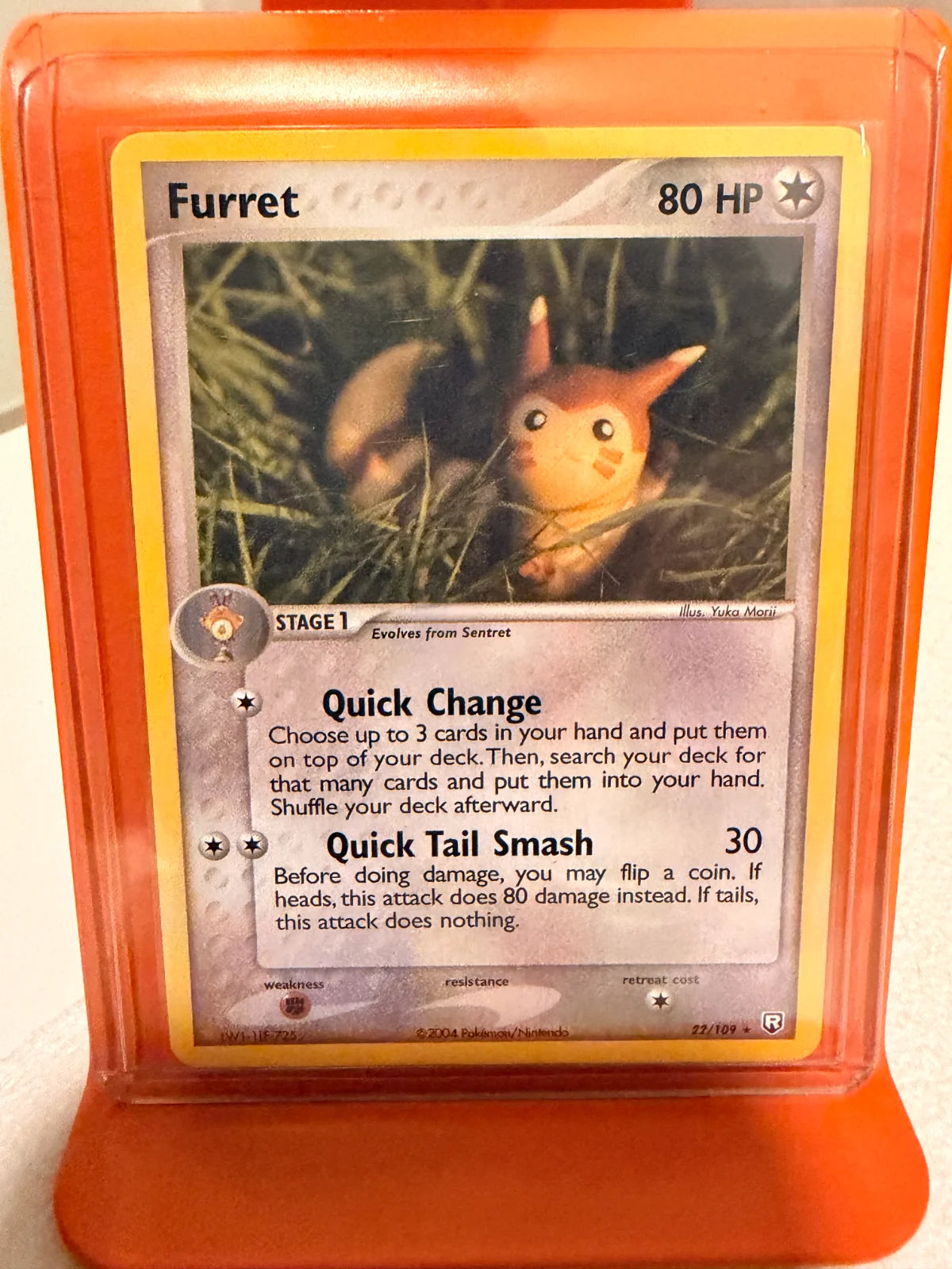 Furret 22 · Normal (EX Team Rocket Returns)