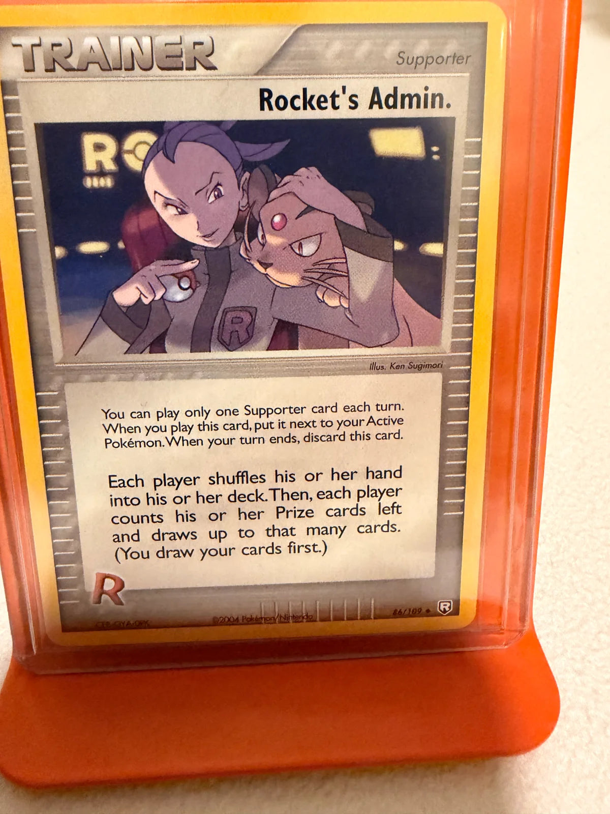 Rocket's Admin. 86 · Normal (EX Team Rocket Returns)