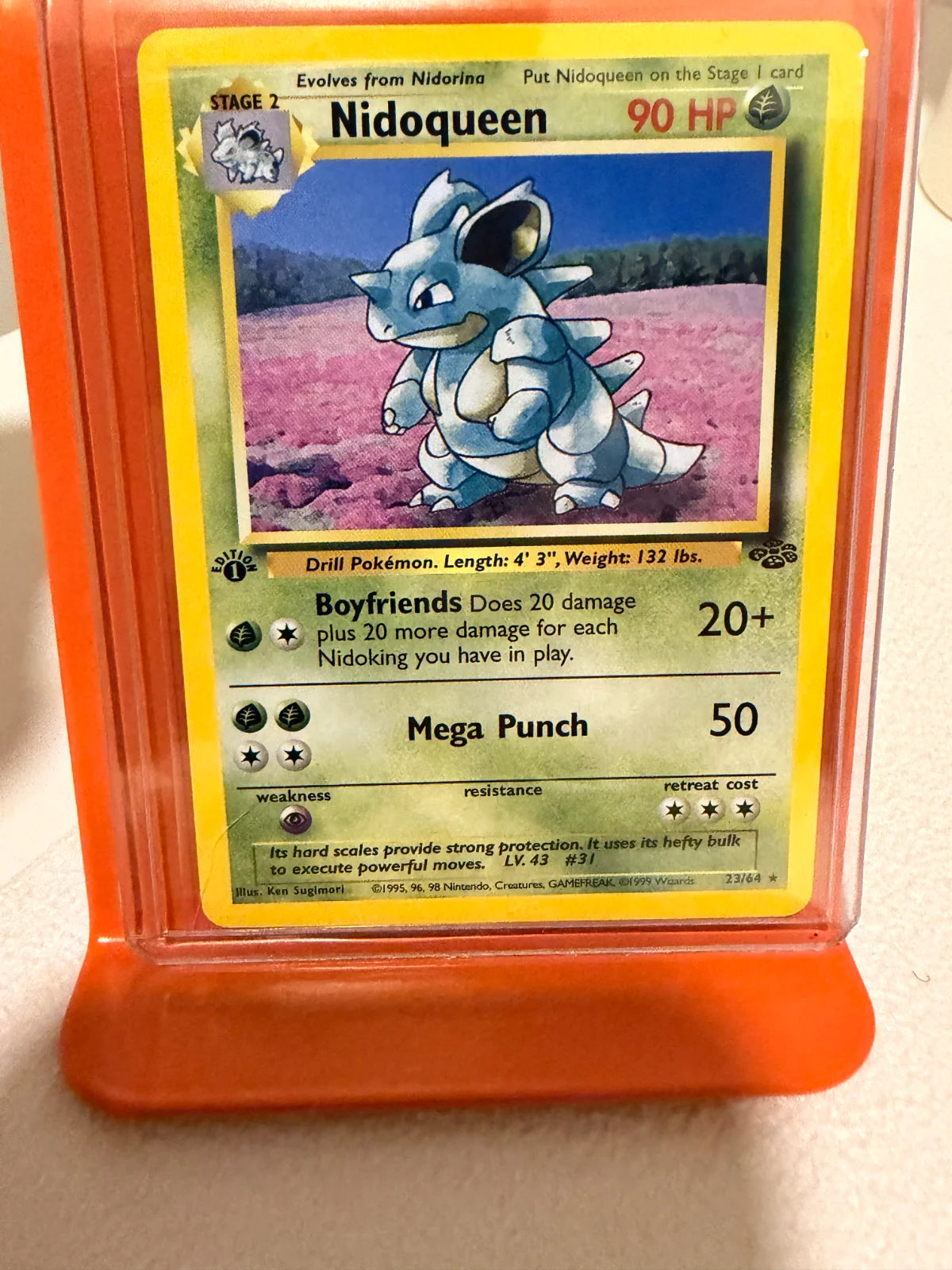 Nidoqueen (23) · 1st Edition (Jungle)