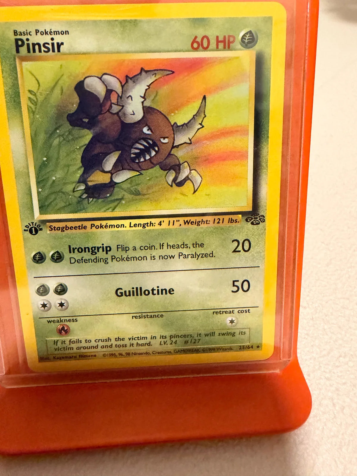 Pinsir 25 · 1st Edition (Jungle)