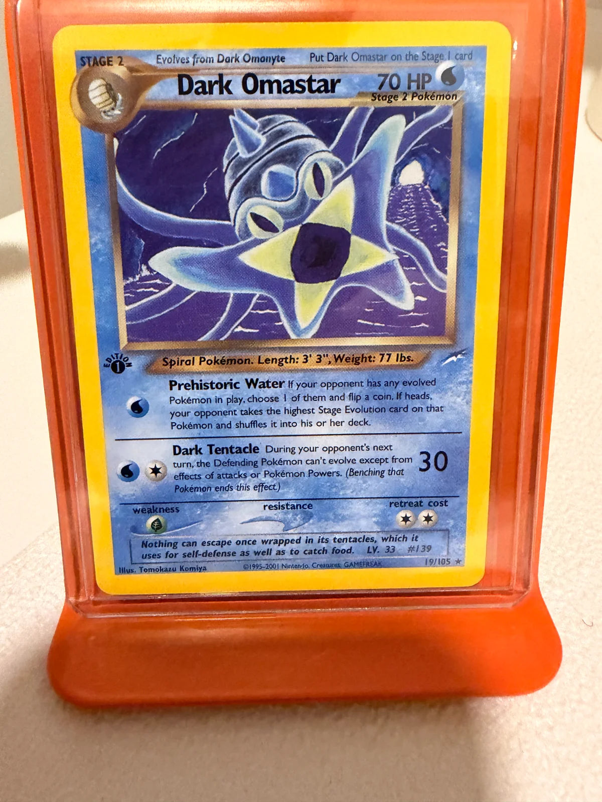 Dark Omastar 19 · 1st Edition (Neo Destiny)