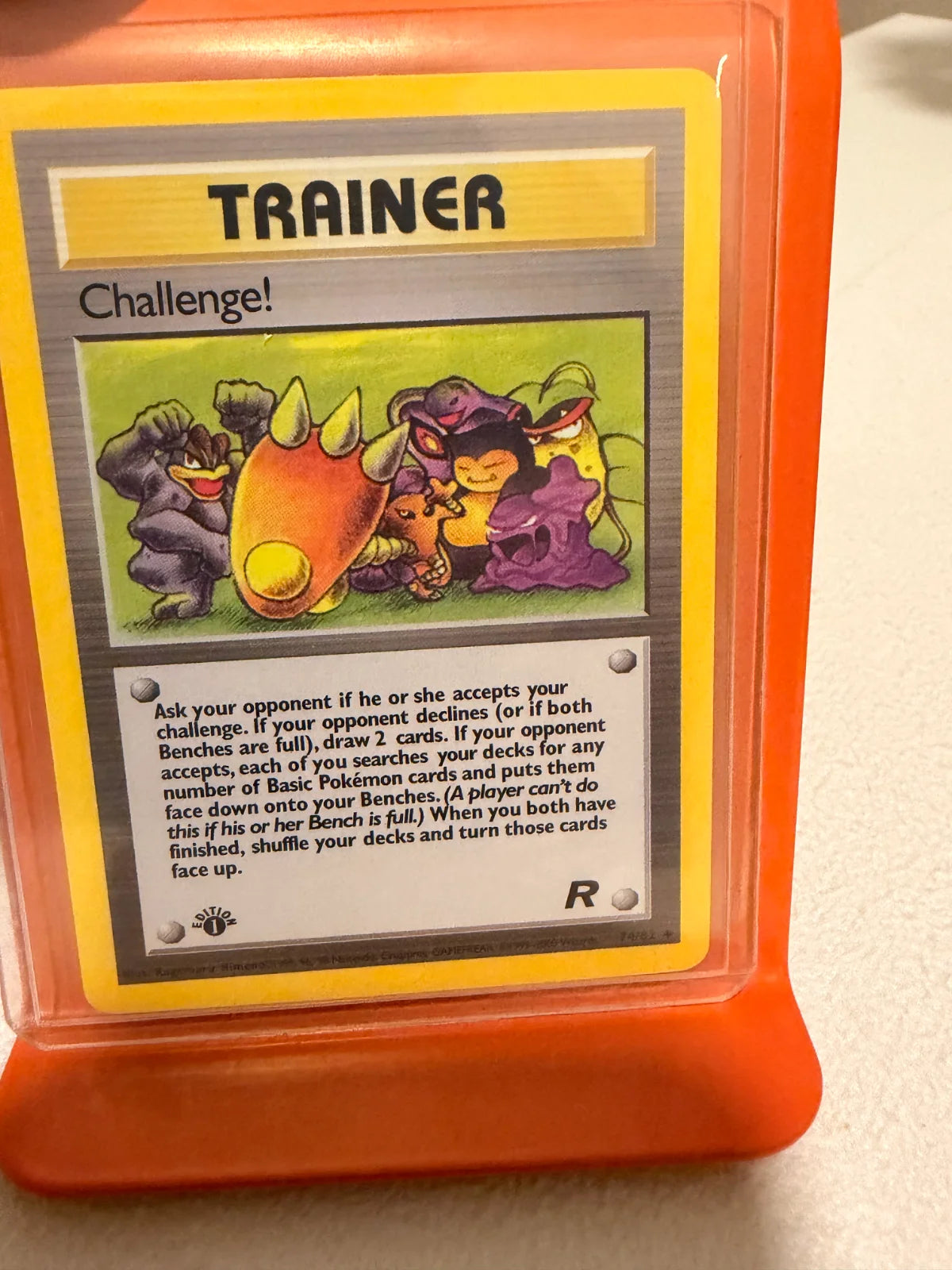 Challenge! 74 · 1st Edition (Team Rocket)