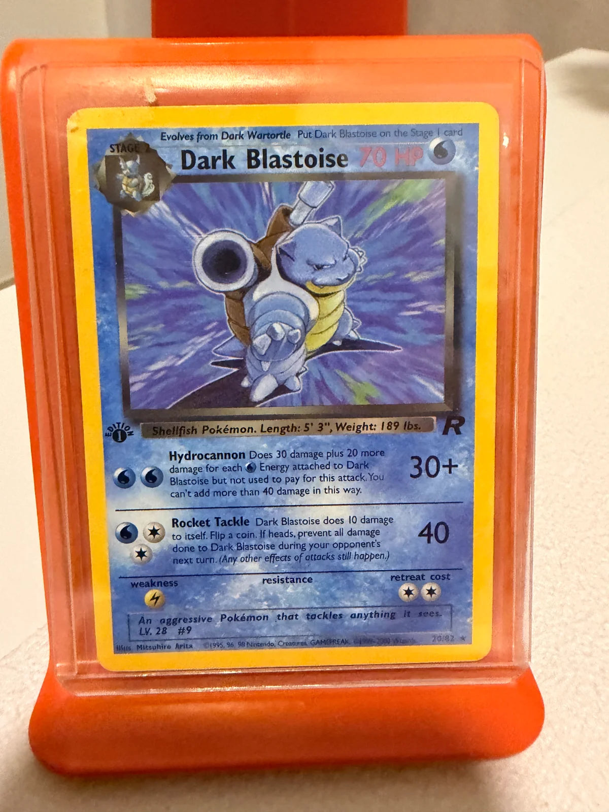 Dark Blastoise (20) · 1st Edition (Team Rocket)