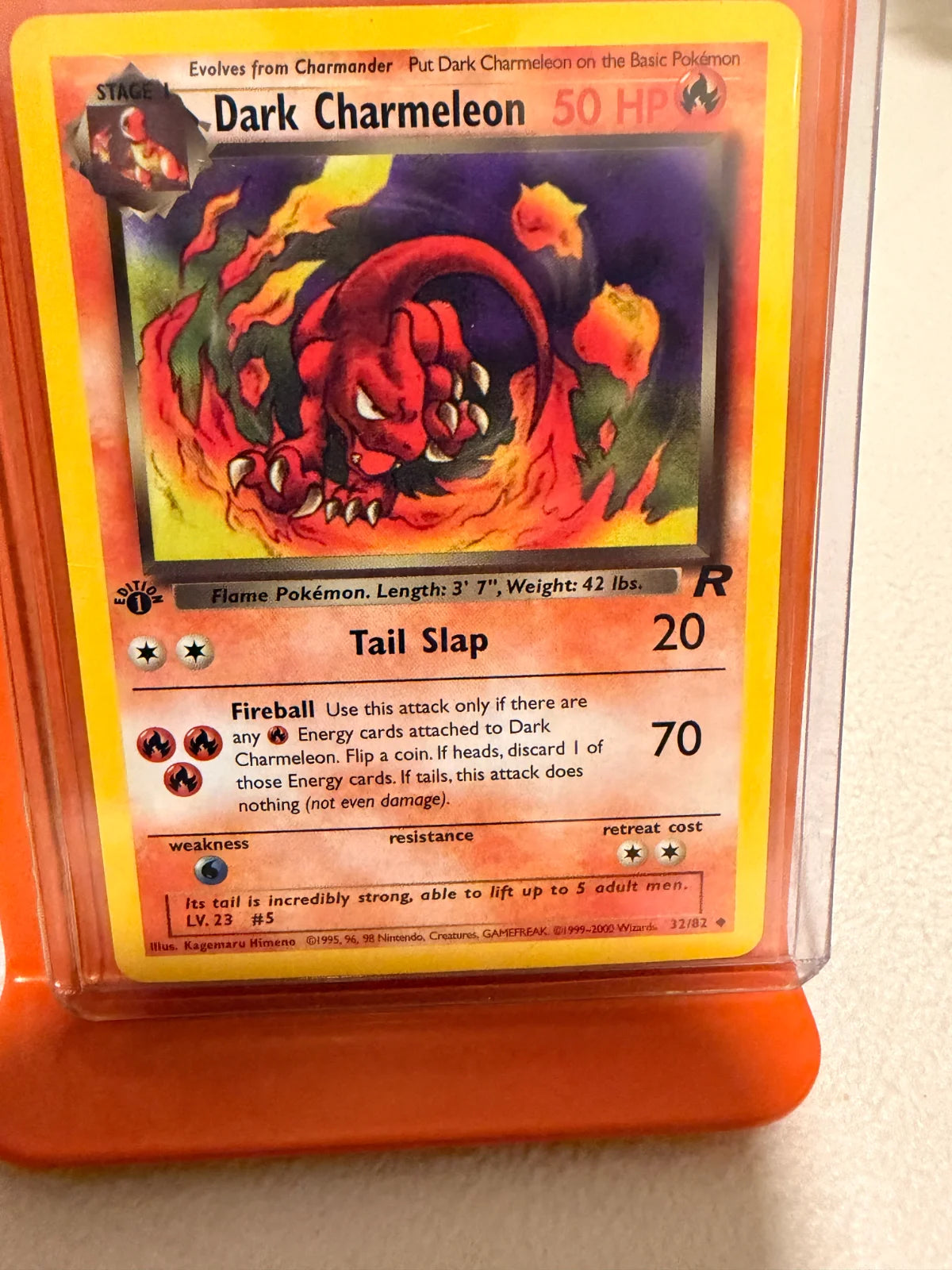 Dark Charmeleon 32 · 1st Edition (Team Rocket)