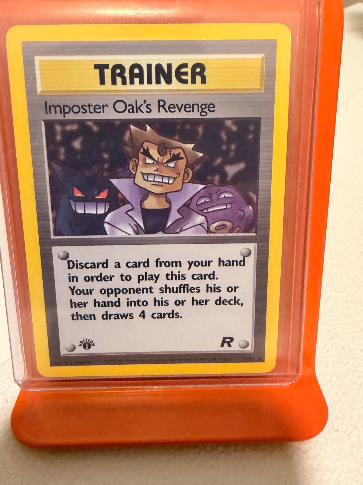Imposter Oak's Revenge 76 · 1st Edition (Team Rocket)