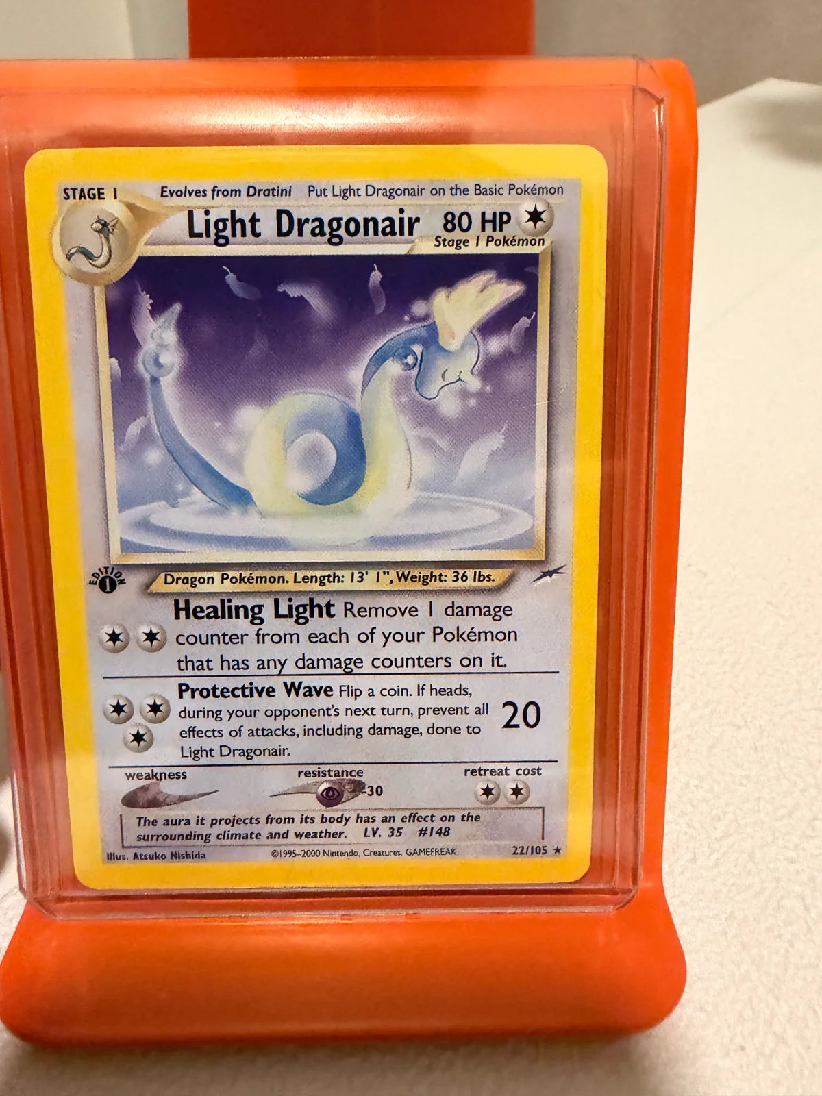 Light Dragonair 22 · 1st Edition (Neo Destiny)