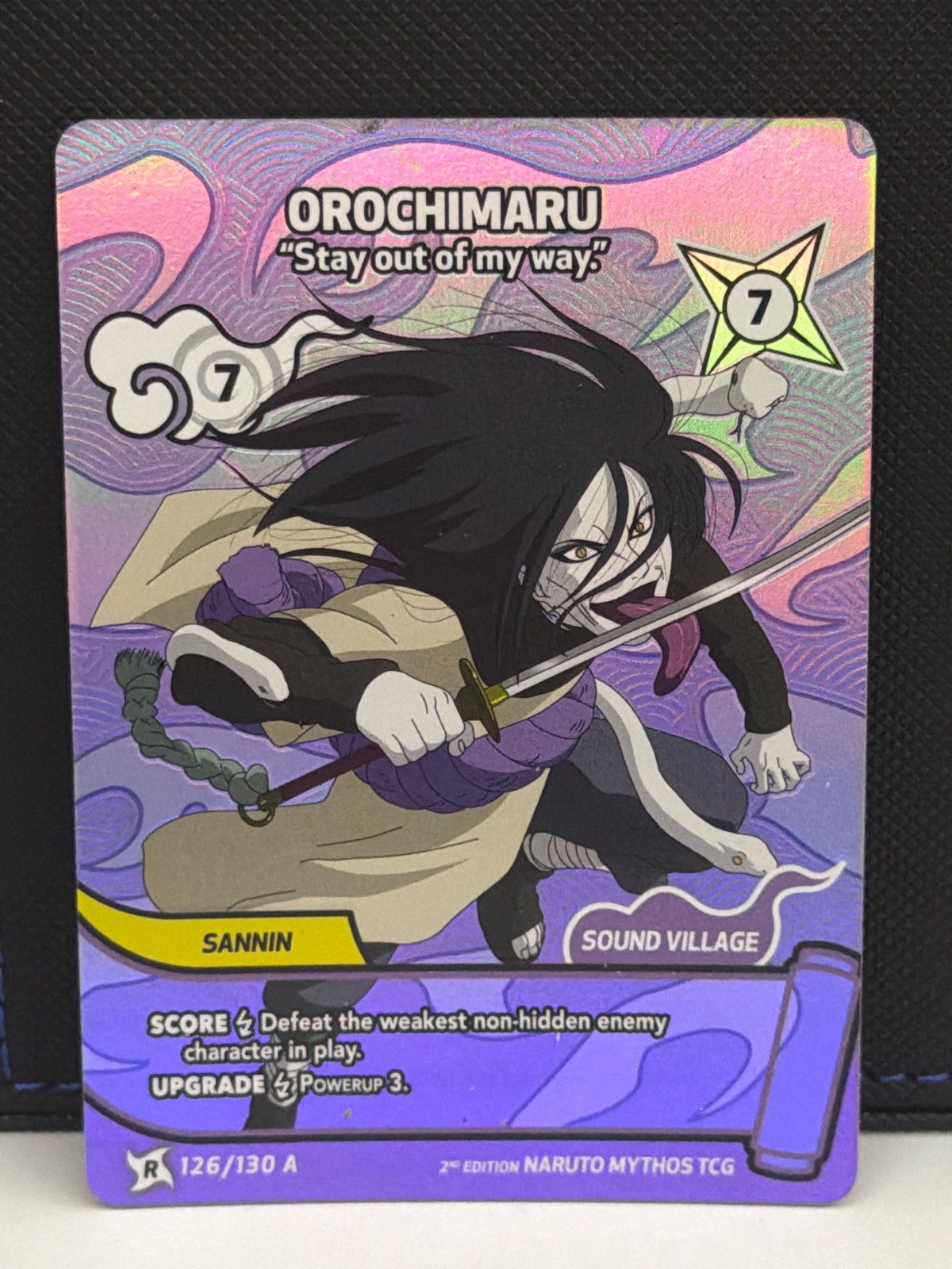 Orochimaru Naruto Mythos TCG