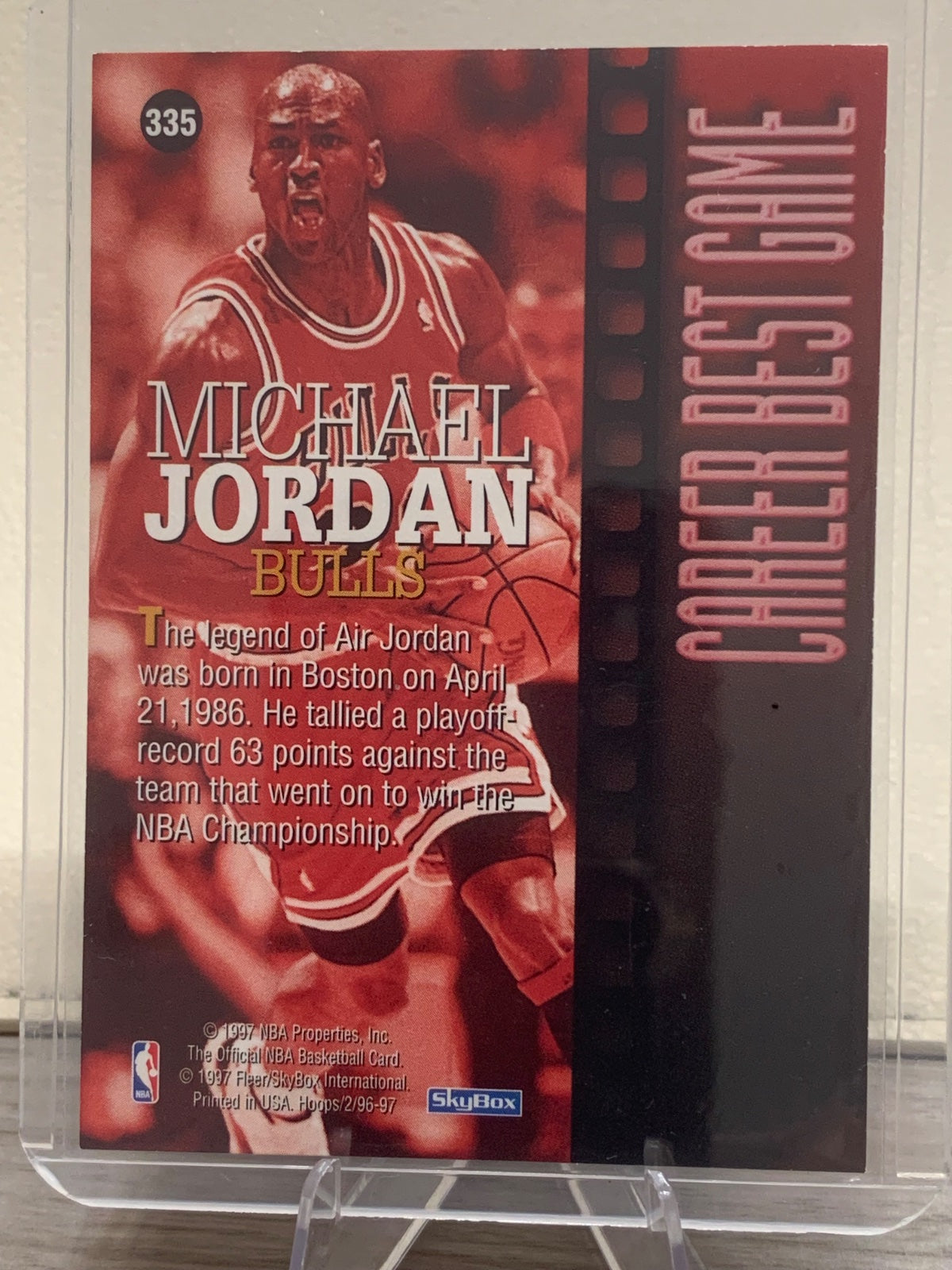 Michael Jordan Career best game