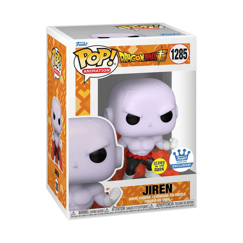 Funko POP! Animation: Dragonbal Super - Jiren (Glow) #1285 Funko Shop Exclusive Sticker