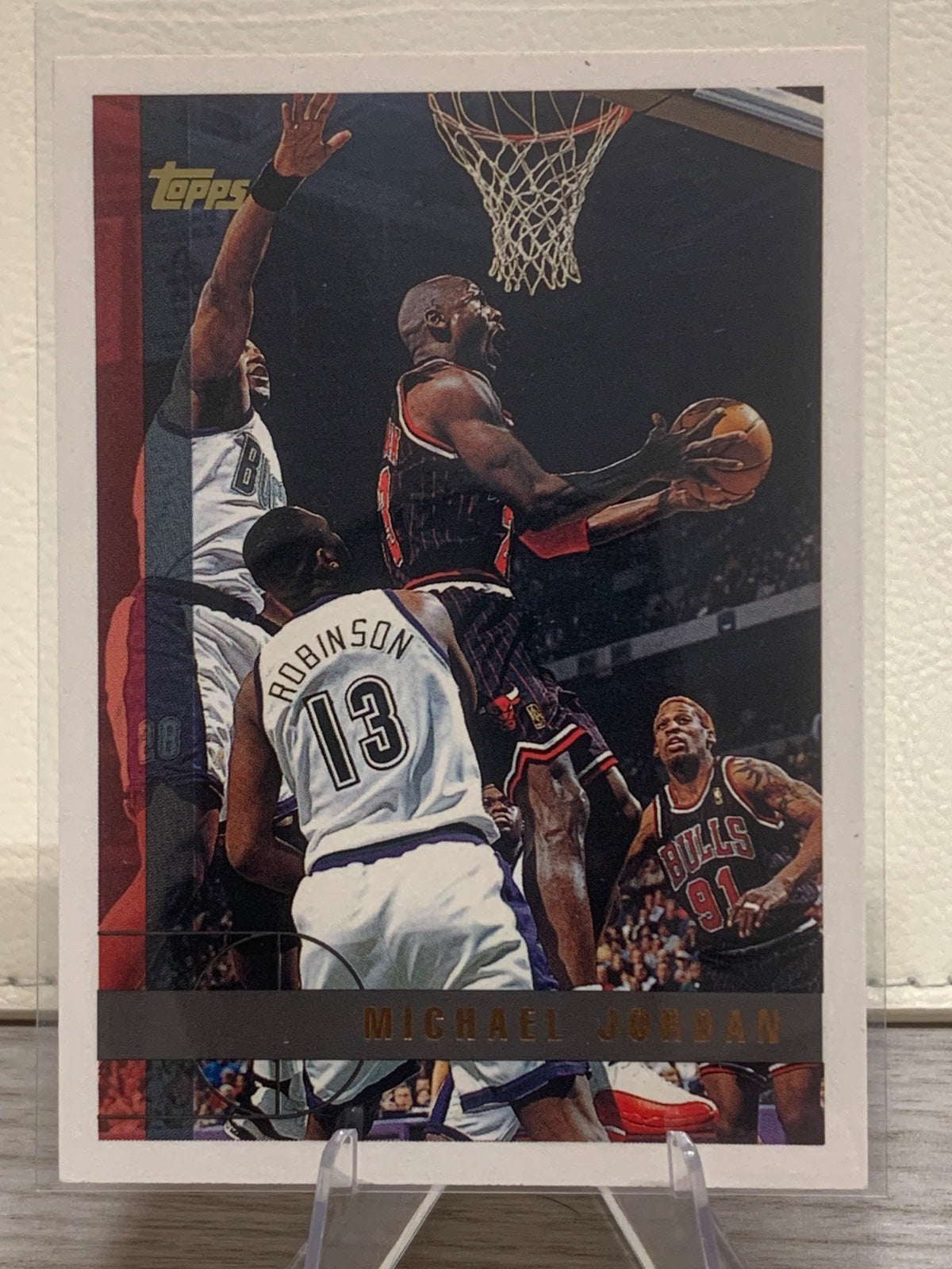 1997-98 Topps #123 Michael Jordan