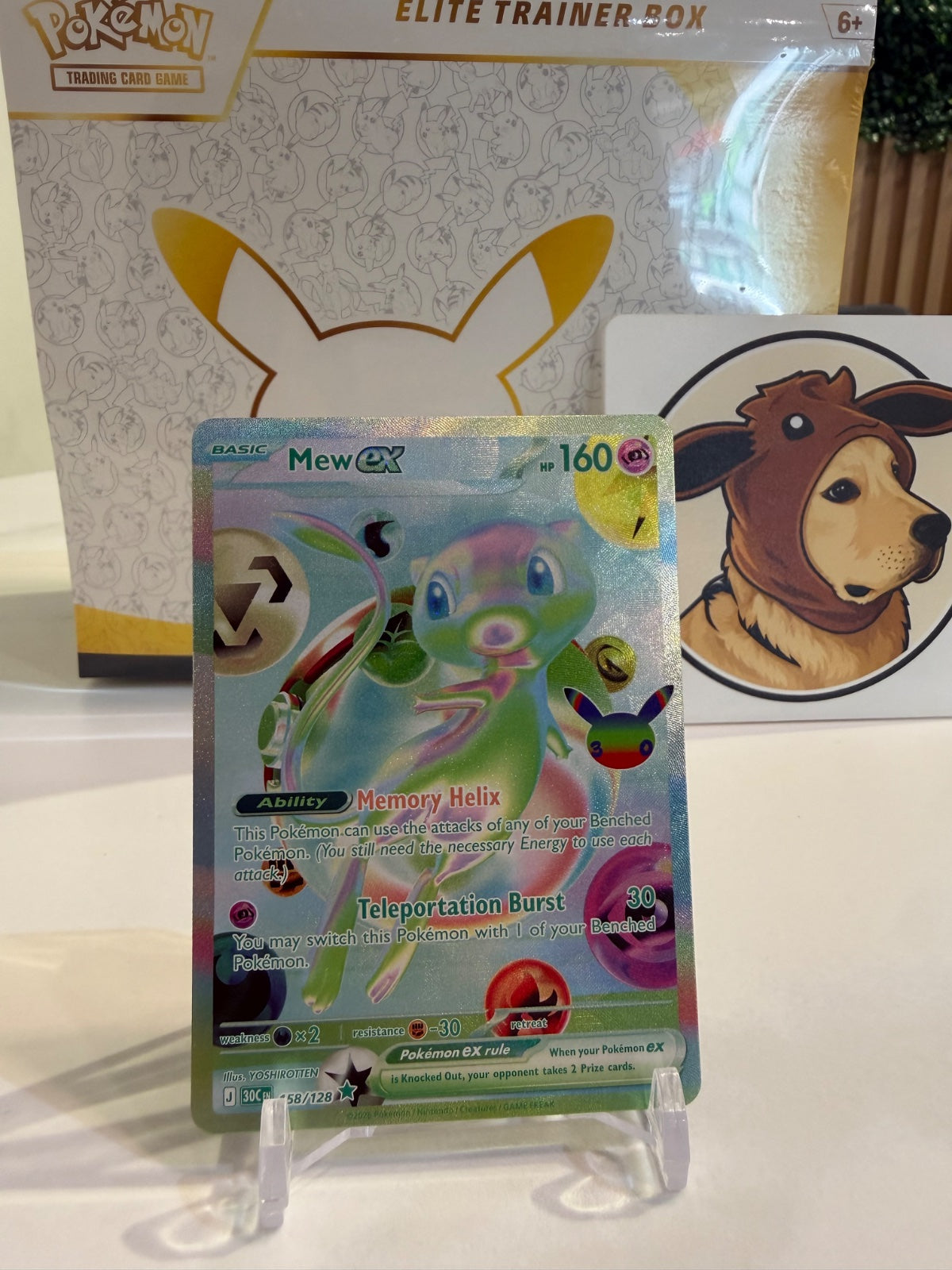 Mew ex 158/128 (30th Celebration)