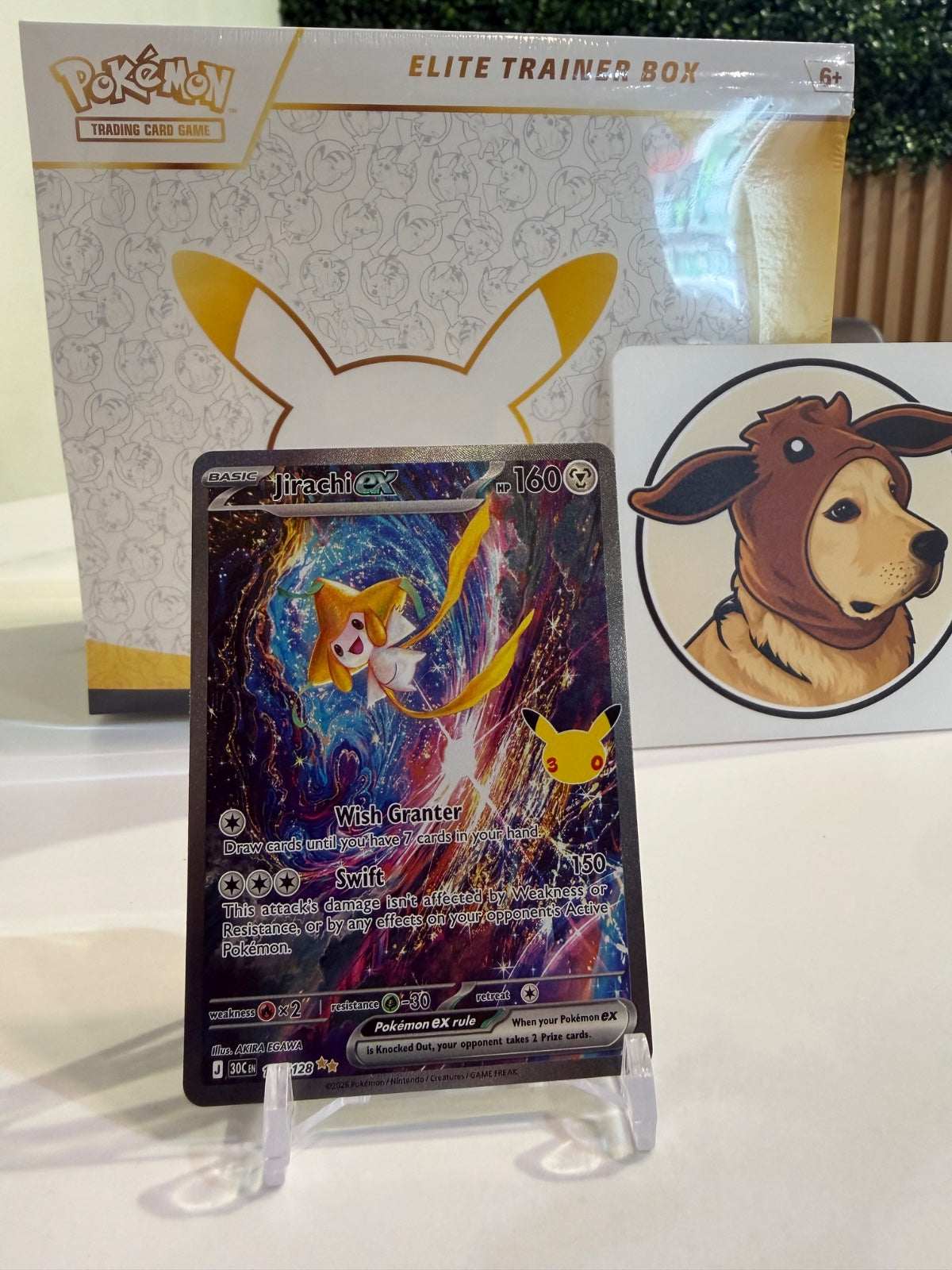 Jirachi ex 155/128 (30th Celebration)