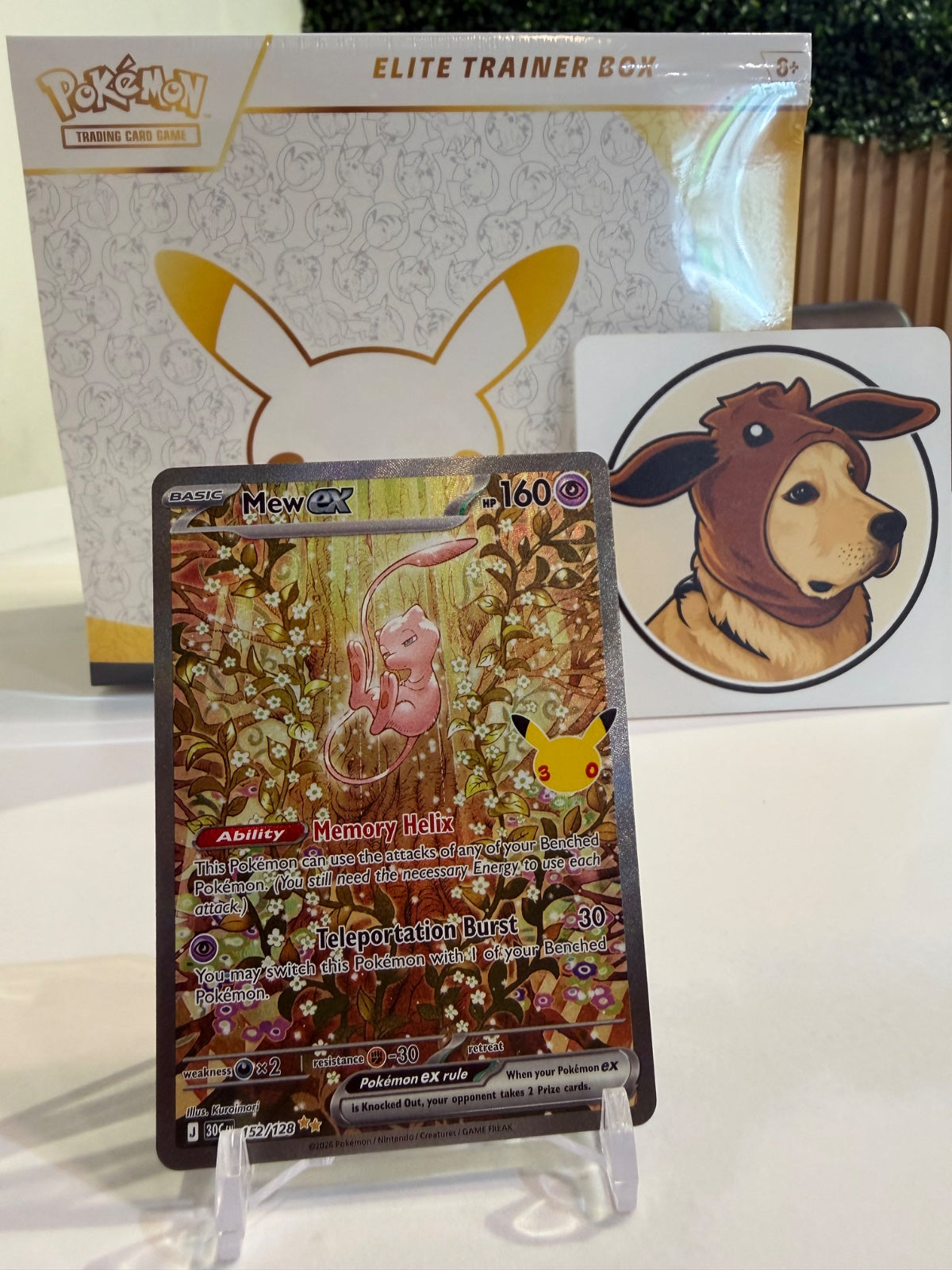 30th Celebration Mew ex 152/128