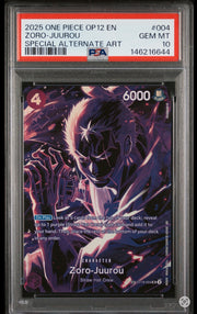 Zoro-Juurou (SP) ST18-004 (Legacy of the Master) — PSA 10