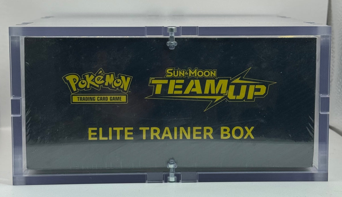 Team Up Elite Trainer Box · Elite Trainer Box (ETB) w/ high quality acrylic
