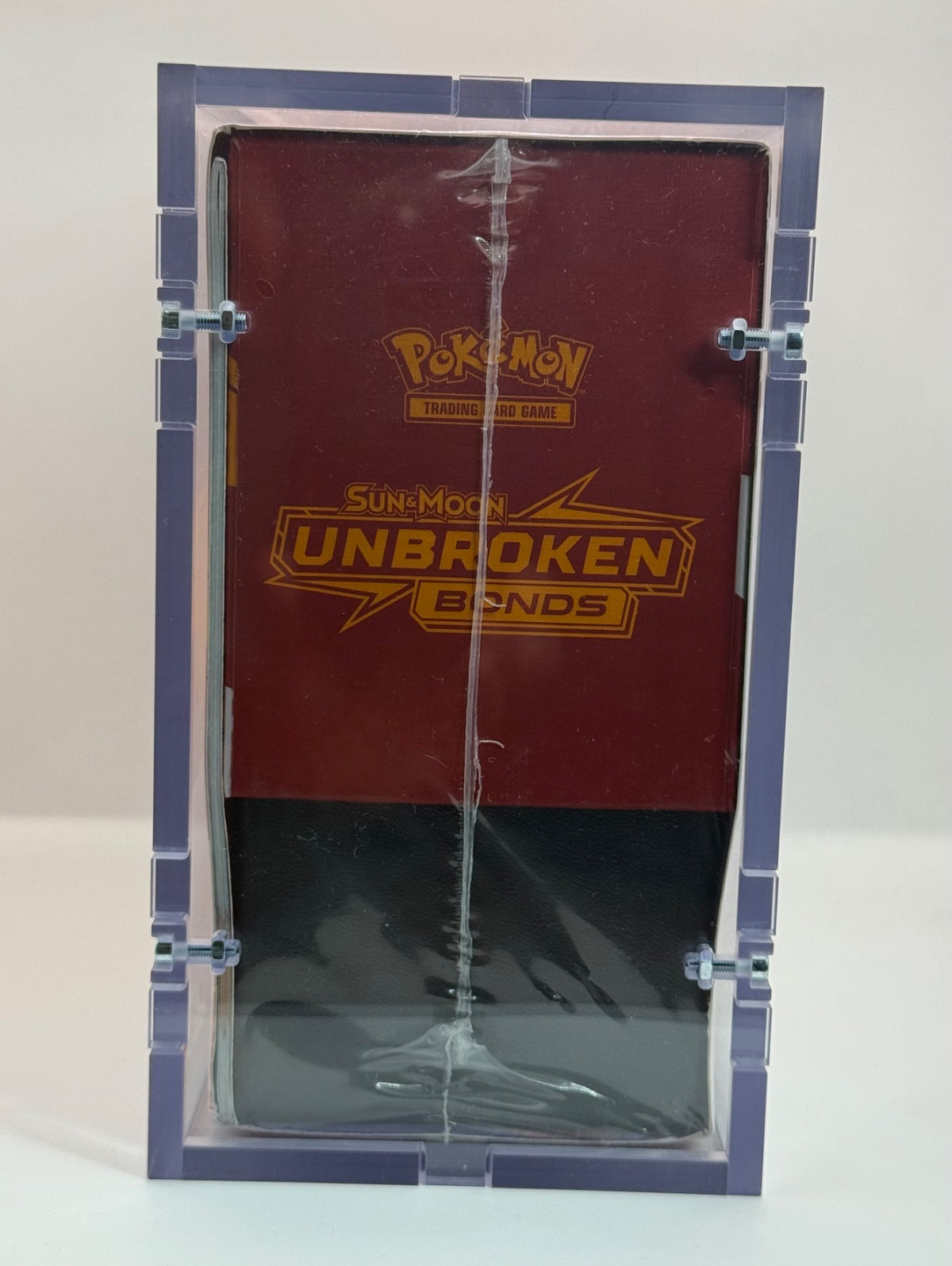 Unbroken Bonds Elite Trainer Box · Elite Trainer Box (ETB) w/ high quality acrylic
