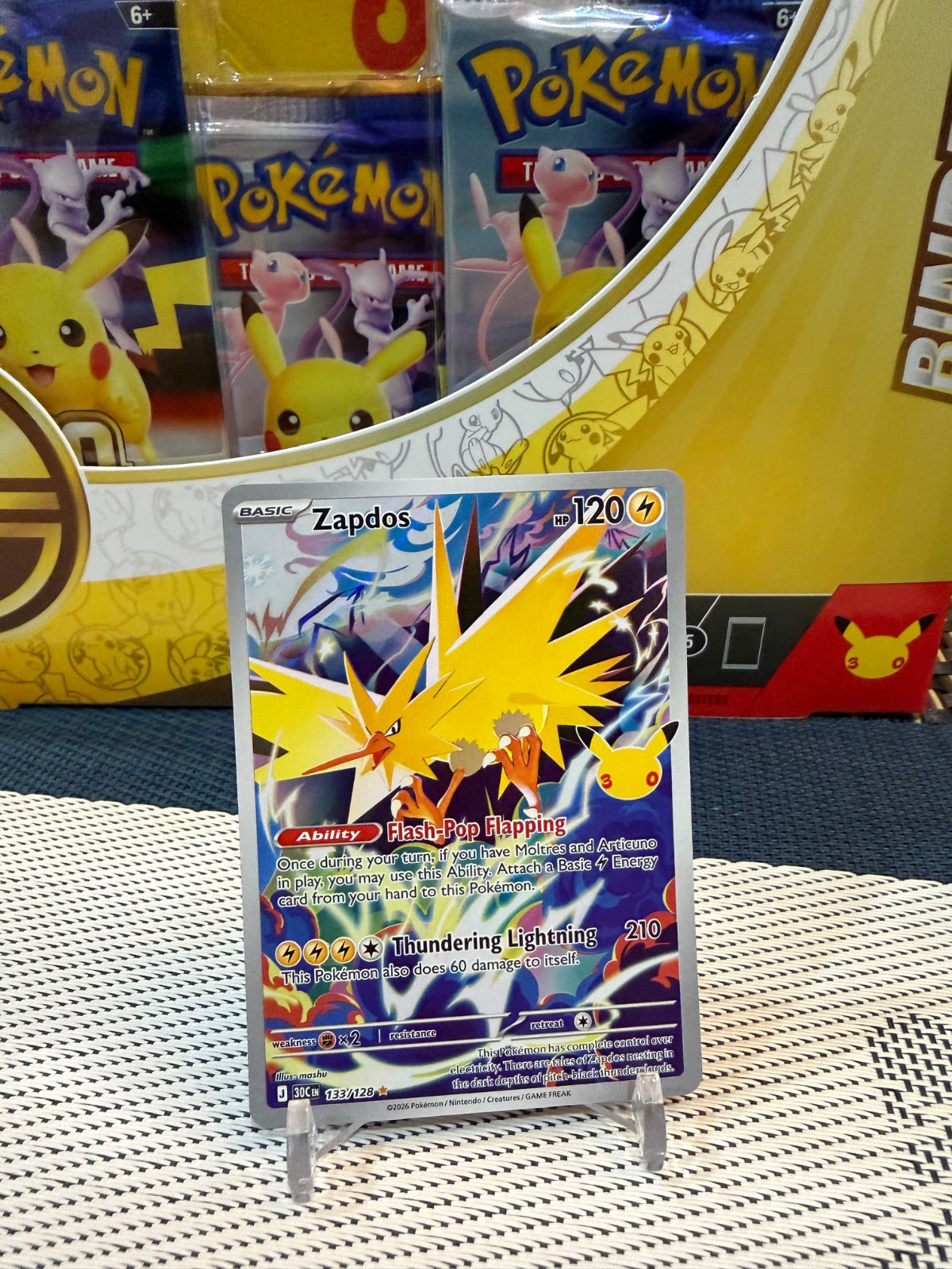 Zapdos 133/128 (30th Celebration)