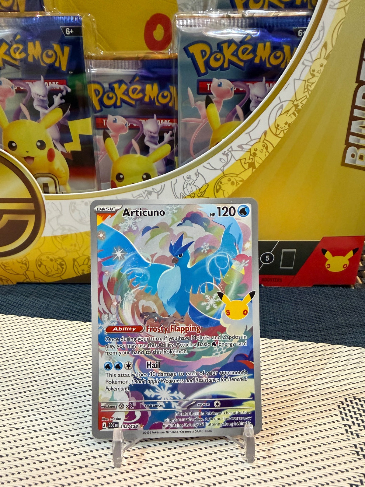 Articuno 132/128 (30th Celebration)