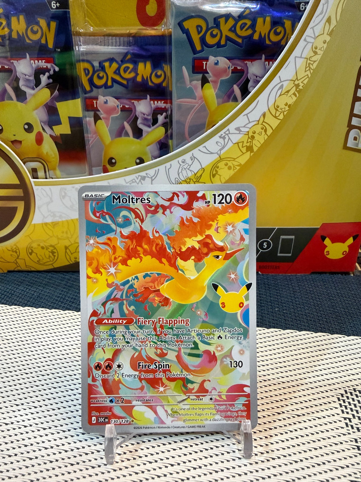 Moltres 130/128 (30th Celebration)
