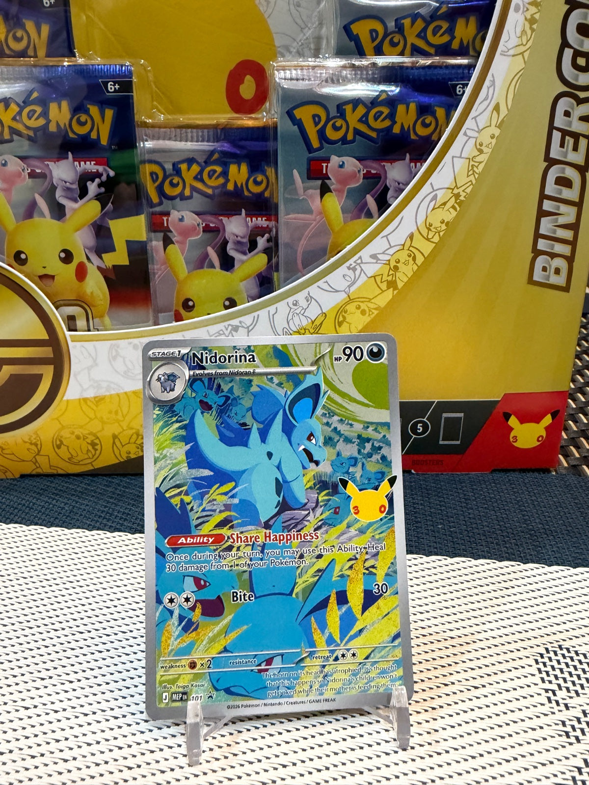 Nidorina - 101 (30th Celebration) (Mega Evolution Promos)