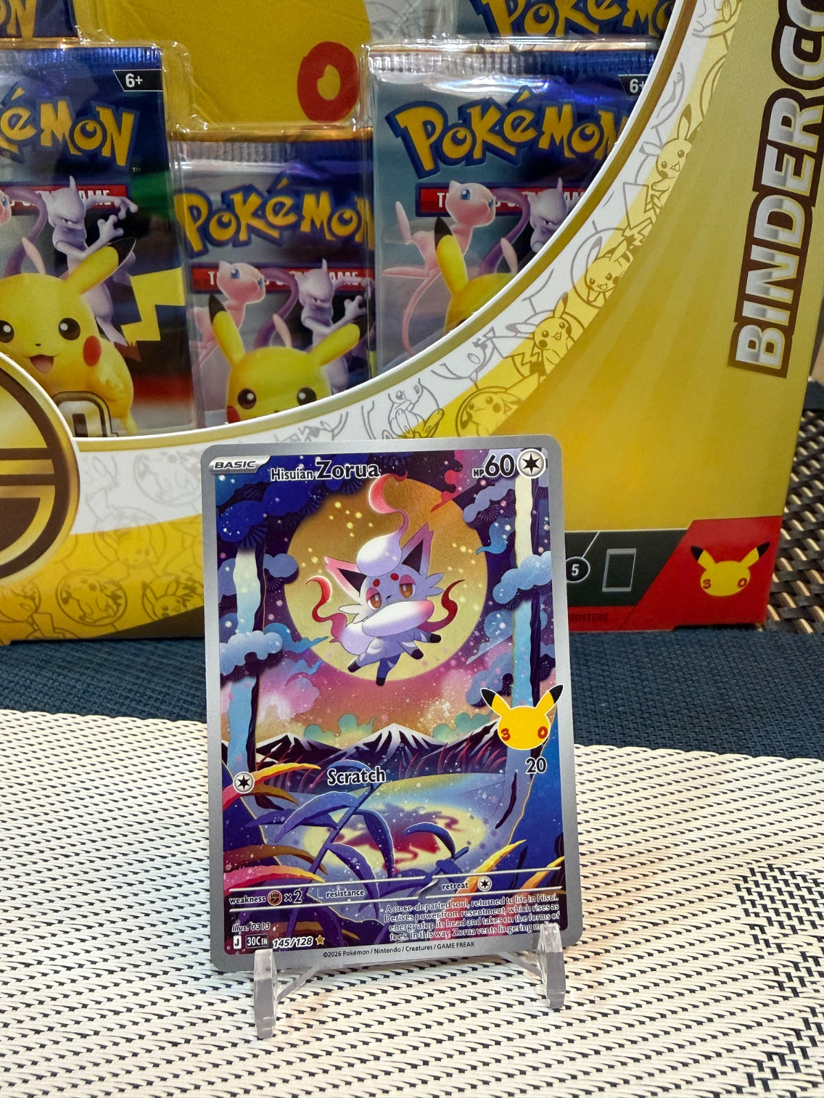 Hisuian Zorua 145/128 (30th Celebration)