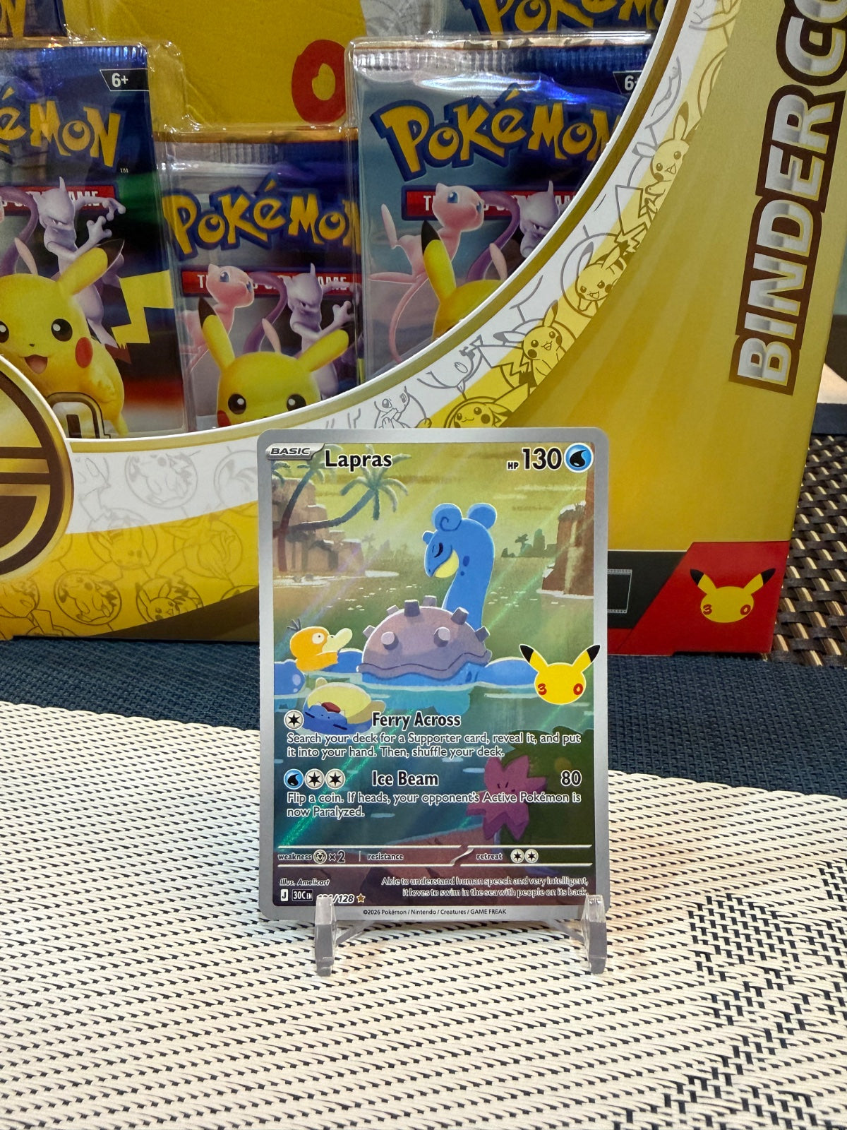 Lapras 131/128 (30th Celebration)