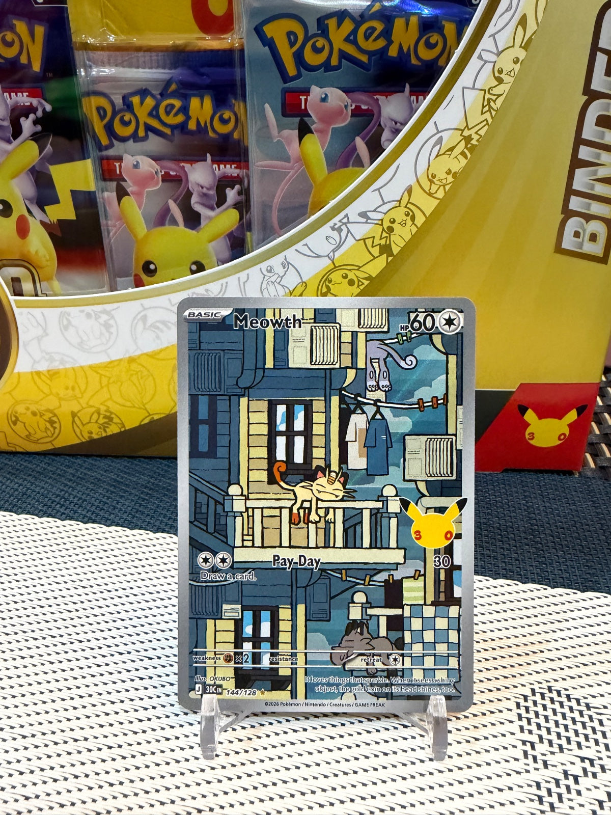 Meowth 144/128 (30th Celebration)