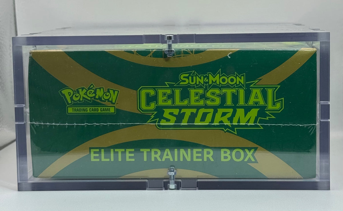 Celestial Storm Elite Trainer Box · Elite Trainer Box (ETB) w/ high quality acrylic