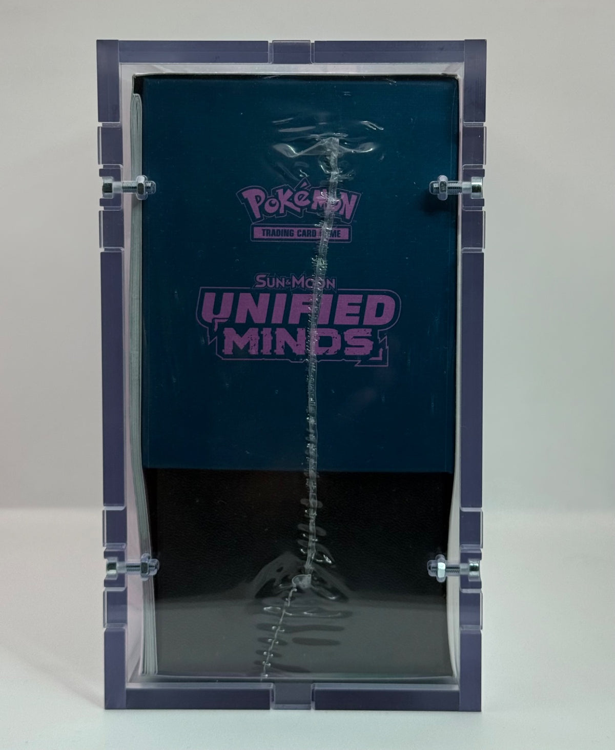 Unified Minds Elite Trainer Box · Elite Trainer Box (ETB) w/ high quality acrylic