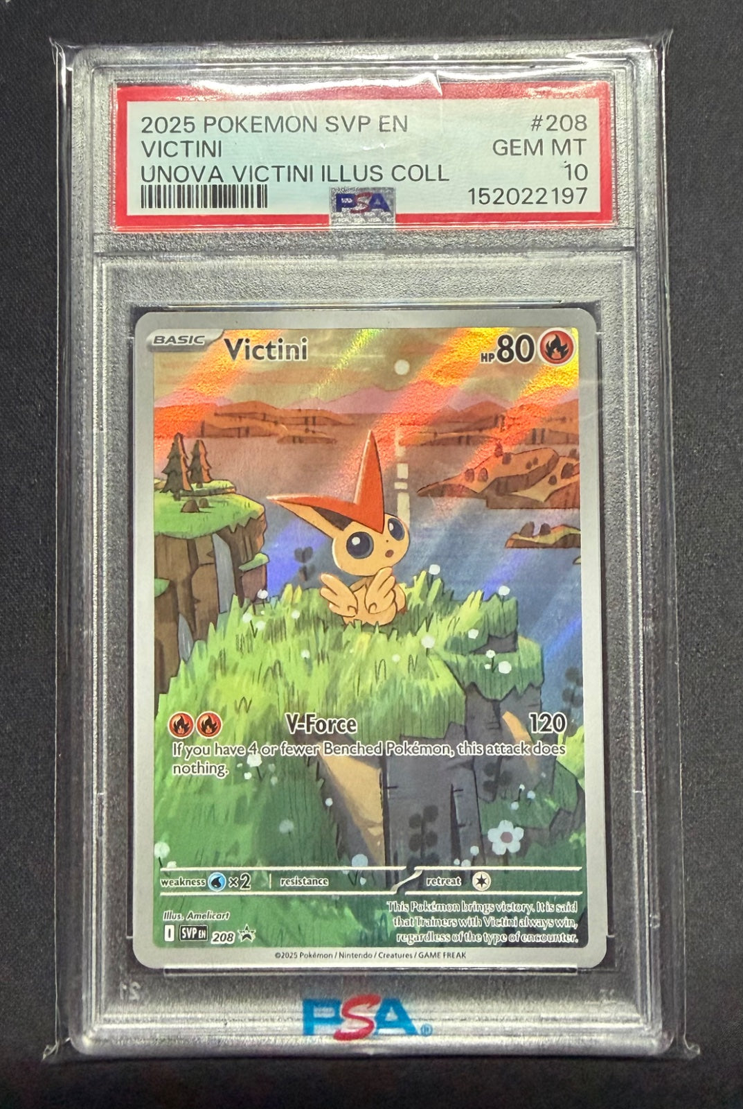 Victini 208 (Scarlet & Violet Promo) — PSA 10