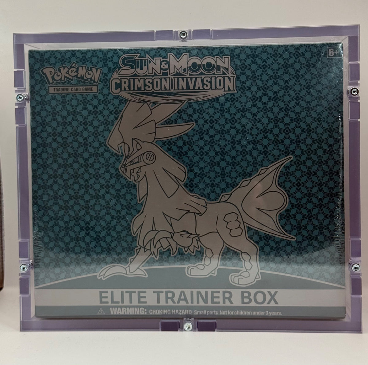 Crimson Invasion Elite Trainer Box · Elite Trainer Box (ETB) w/ high quality acrylic