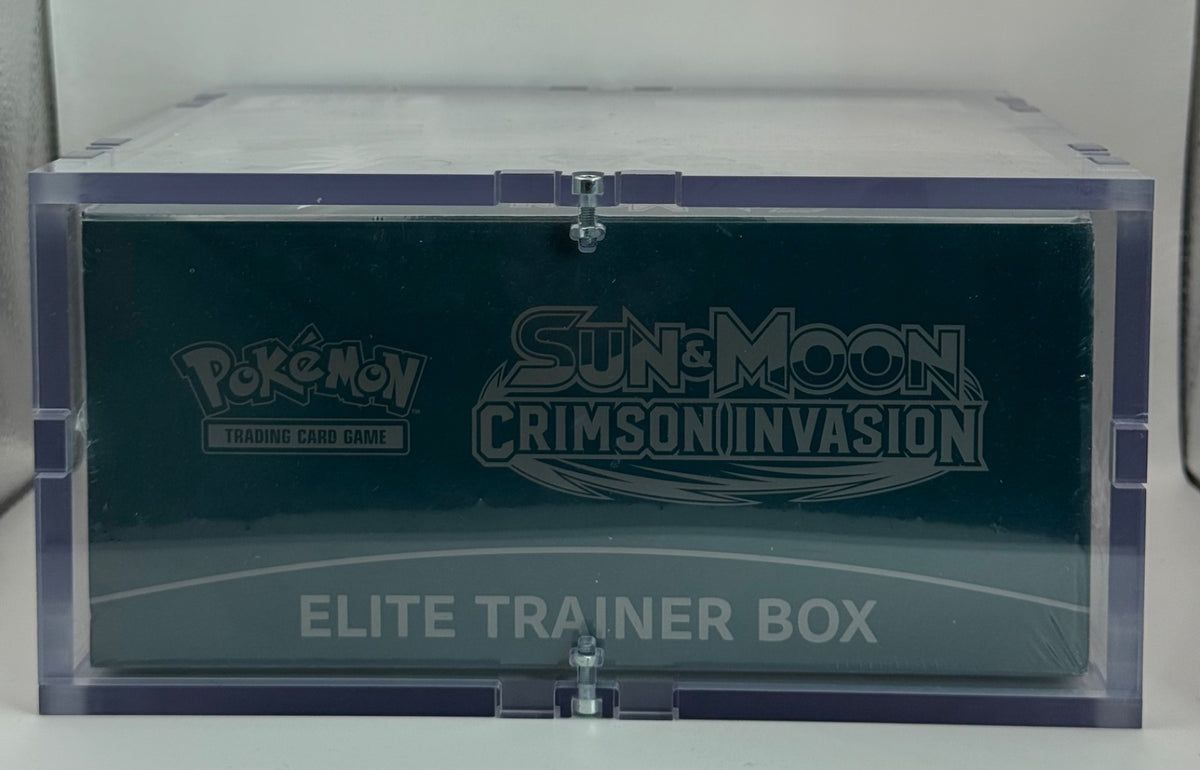 Crimson Invasion Elite Trainer Box · Elite Trainer Box (ETB) w/ high quality acrylic