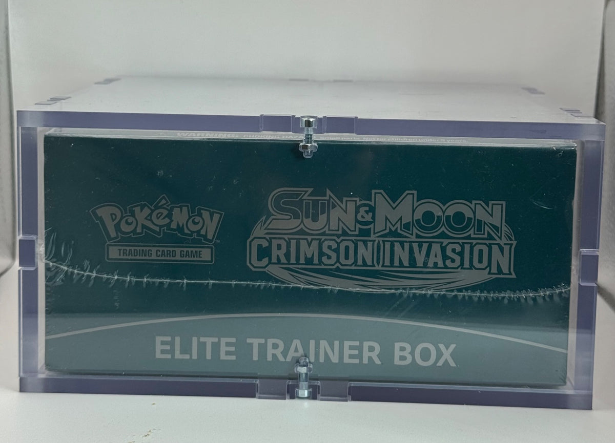 Crimson Invasion Elite Trainer Box · Elite Trainer Box (ETB) w/ high quality acrylic