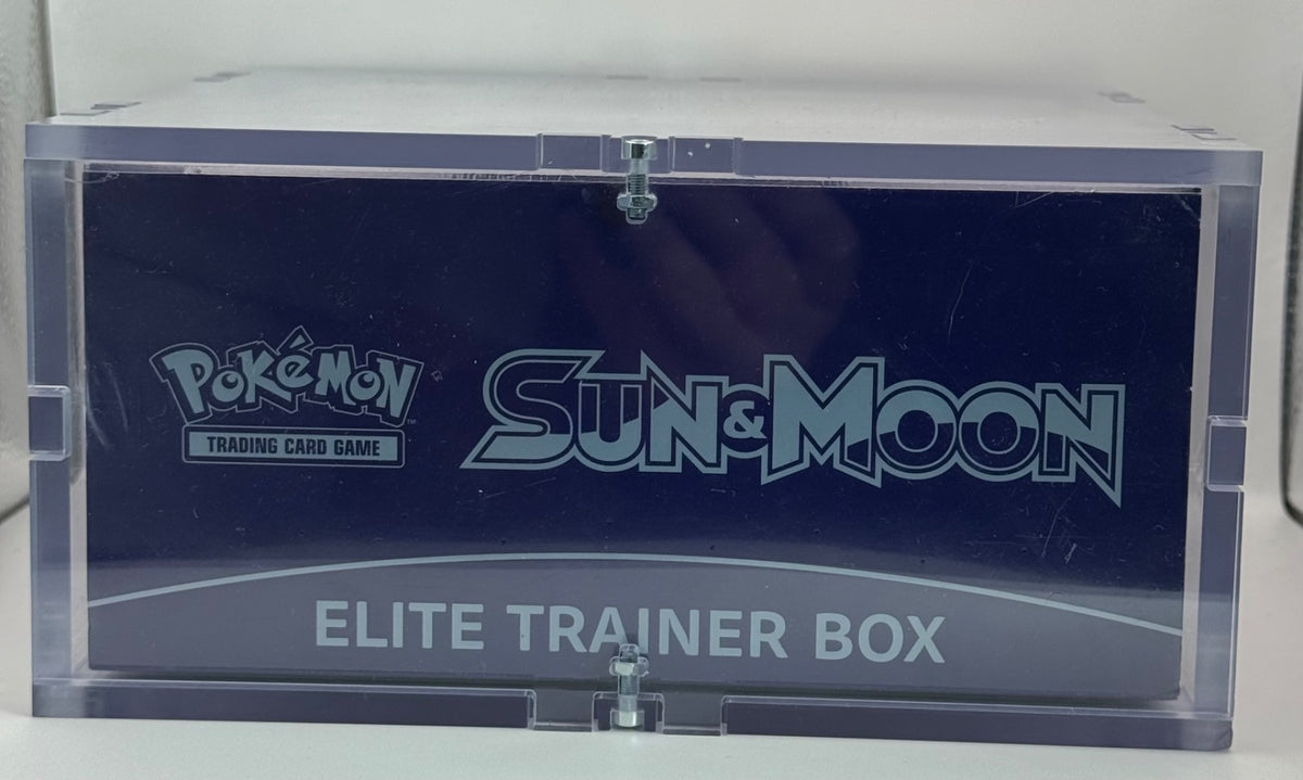 Sun & Moon Elite Trainer Box [Lunala] · Elite Trainer Box (ETB) (Sun & Moon Base Set) w/ high quality acrylic