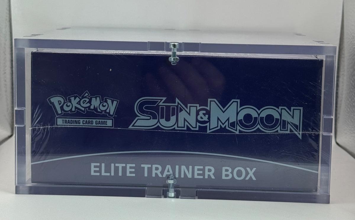 Sun & Moon Elite Trainer Box [Lunala] · Elite Trainer Box (ETB) (Sun & Moon Base Set) w/ high quality acrylic