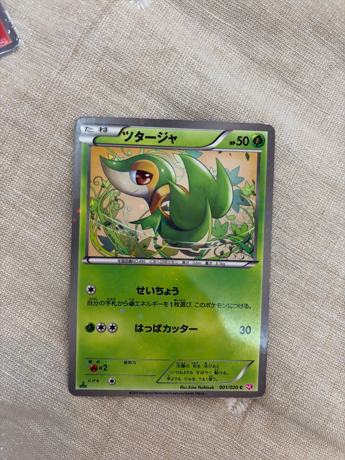 Snivy (JP) 001/020 · 1st Edition Holofoil (Shiny Collection)