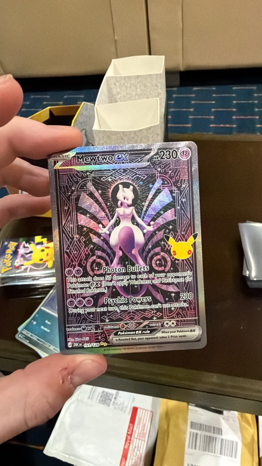 Mewtwo ex #151/128 - 30th Celebration